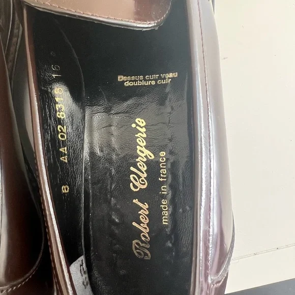 Robert Clergerie Dark Brown Chunky Heel Loafers - Picture 7 of 11